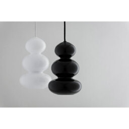 Luminosa Lighting Luminosa Orlando Slim Pendant Ceiling Light Black-Green Gloss Gu10 - thumbnail 2