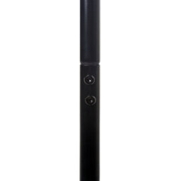 Wyld And Coco Black Metal Coat Stand 170 Cm Freestanding With Six Hooks - Industrial-Style Hallway Storage - thumbnail 5