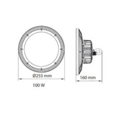 CGC Lighting Cgc Dallas 100W Led High Bay Light 10000 Lumens - thumbnail 6