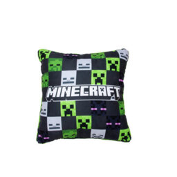 Character World Minecraft Square Cushion Creeper Pillow Green Design For Bedroom Sofa 40 X 40Cm - thumbnail 9