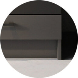 Impact Furniture Kitchenette Small Kitchen Cabinets 5 Units Complete Set 180Cm Black Grey Fitted Kitchen Package With Worktop Lina - thumbnail 8