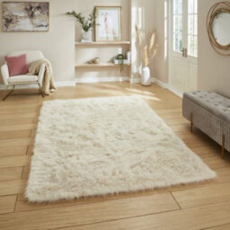 eXtreme Polar Plush Beige Soft Shaggy Rug 80 X 150Cm - thumbnail 1