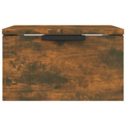 Vidaxl Wall-Mounted Bedside Cabinet Smoked Oak 34X30X20 Cm - thumbnail 3