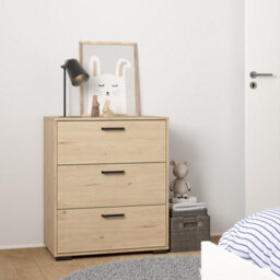 Furniture To Go Sofia Chest 3 Drawers Jackson Hickory - thumbnail 8