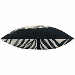 Paoletti Leopardis Zebra Woven Outdoor Cushion Cover - thumbnail 3