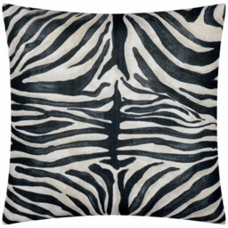 Paoletti Leopardis Zebra Woven Outdoor Cushion Cover - thumbnail 2