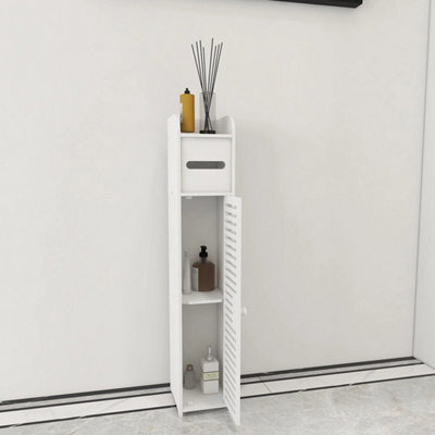 Pvc 4-Tier Bathroom Storage Cabinet