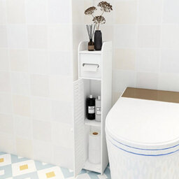 Pvc 4-Tier Bathroom Storage Cabinet - thumbnail 5