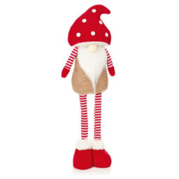 Samuel Alexander 51Cm Male Christmas Standing Gonk Decoration With Mushroom Hat - thumbnail 8