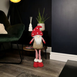 Samuel Alexander 51Cm Male Christmas Standing Gonk Decoration With Mushroom Hat - thumbnail 2