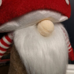 Samuel Alexander 51Cm Male Christmas Standing Gonk Decoration With Mushroom Hat - thumbnail 4