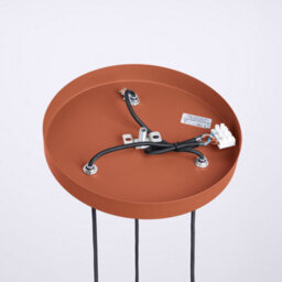 Luminosa Lighting Luminosa Halo Cluster Pendant Ceiling Light Red Ochre 3X G9 - thumbnail 7
