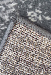 Melrose Colorama Traditional Design Charcoal Area Runner Rug 067/200Cm - thumbnail 6