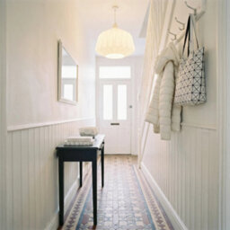 Happy Homewares Designer Opal White Glass Pendant Shade With Triangular Shaped Grooves - thumbnail 6