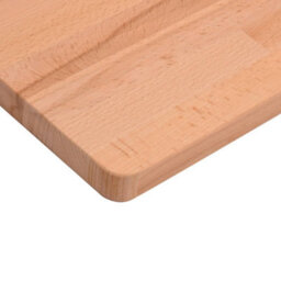 Berkfield Desk Top 150X55X2.5 Cm Solid Wood Beech - thumbnail 8