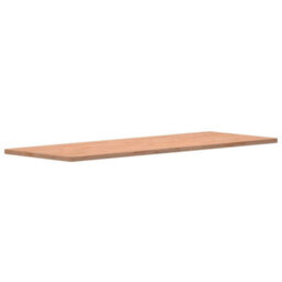 Berkfield Desk Top 150X55X2.5 Cm Solid Wood Beech - thumbnail 4