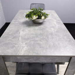 Kosy Koala Grey Wooden Dining Table Set With 2 Chairs And 2 Benches Dining Kitchen Furniture - thumbnail 6