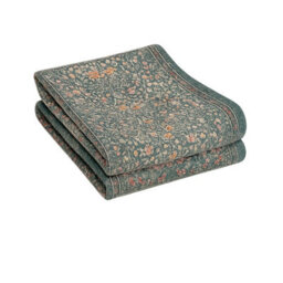 Decoranddecor Living Room Rugs, Washable Area Rugs, 120X170Cm, Non-Slip, Pet Friendly, Low Pile, Floral Rug - Orlina - thumbnail 8