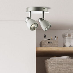 Pagazzi Lighting Pagazzi Felix 2 Spotlight Ceiling Light White - thumbnail 3