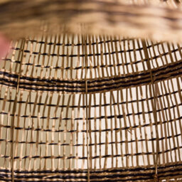 Dibor Traditional Seagrass Stripe Easy Fit Decor Ceiling Shade H41 X D60Cm - thumbnail 3