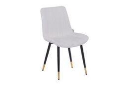 Hygrad Built to Survive 2 Pcs Faux Leather Pu Padded Dining Chairs Kitchen Dining Room Chair Set Family White