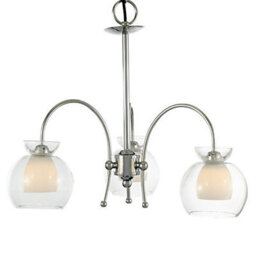 Luminosa Lighting Luminosa Malvina Pendant/semi Flush 3 Light G9 Polished Chrome - thumbnail 1