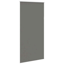 Berkfield Durable Roller Blind Blackout Grey 105X210 Cm Fabric Width 100.7 Cm Polyester - thumbnail 3