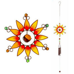Something Different Orange Wind Chime Orange (One Size)