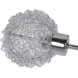 GoodHome Phaidros Plate Gloss Metal Chrome 5 Lamp Led Ceiling Light - thumbnail 5