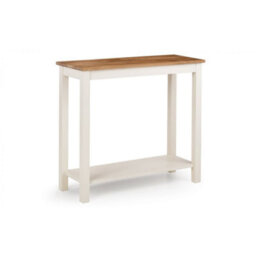 Ashfield Ivory And Oak Console Table - 90Cm - thumbnail 3