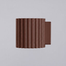 Sollux Lighting Aura Aluminum Brown 1 Lights Minimalist Wall Lamps - thumbnail 5