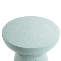 Wyld And Coco Accent Green Terrazzo Side Table - 45Cm Round Outdoor And Indoor Accent Table - thumbnail 4