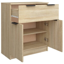 Berkfield Sideboard Sonoma Oak 60X30X70 Cm Engineered Wood - thumbnail 7