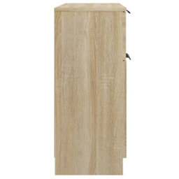 Berkfield Sideboard Sonoma Oak 60X30X70 Cm Engineered Wood - thumbnail 6