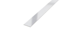 Ilcom Decorative Profile I 28mm X 2700mm X 0.65mm Silver Brushed Stainless Steel - thumbnail 1
