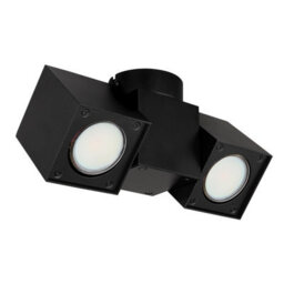 Luminosa Lighting Luminosa Erin Twin Ceiling Spotlight Matt Black 2X Gu10 - thumbnail 2