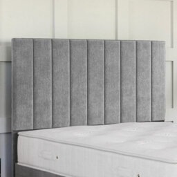 Divan Base Direct Wool Clay Ottoman Divan 5Ft King Size End Lift Ottoman + Florence Floor Standing Headboard - thumbnail 3