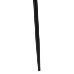 Wyld And Coco Pai Set Of 2 Black Dining Chairs With Synthetic Seats And Open-Net Back, Scandinavian Style - thumbnail 8
