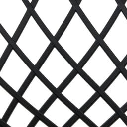 Wyld And Coco Pai Set Of 2 Black Dining Chairs With Synthetic Seats And Open-Net Back, Scandinavian Style - thumbnail 9