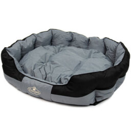 Actiaspet Black/grey Waterproof Dog Bed Xxl - thumbnail 2