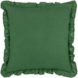 Paoletti Montrose Floral Cotton Fringed Cushion Cover - thumbnail 2