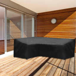 L Shaped Furniture Cover Heavy Duty Waterproof Outdoor Garden Rattan Sofa  L - thumbnail 6