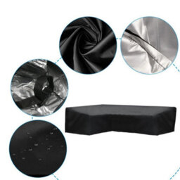 L Shaped Furniture Cover Heavy Duty Waterproof Outdoor Garden Rattan Sofa  L - thumbnail 5