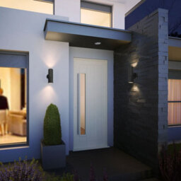 Long Life Lamps Company Modern Gu10 Black Double Up Down Outdoor Stainless Steel Wall Light Zlc035B - thumbnail 8