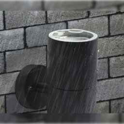 Long Life Lamps Company Modern Gu10 Black Double Up Down Outdoor Stainless Steel Wall Light Zlc035B - thumbnail 5