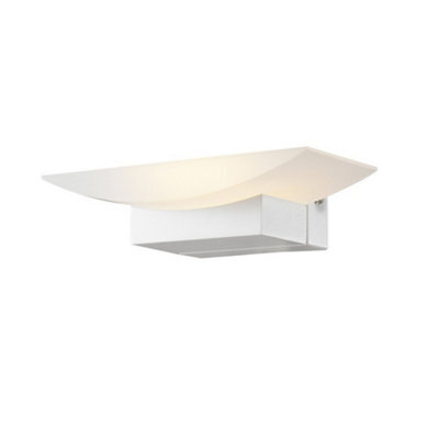 Luminosa Lighting Luminosa Modern Led Wall Lamp White, Warm White 3000K 420Lm