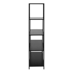 Furniture To Go Seaford Bookcase With 4 Shelves In Black - thumbnail 3