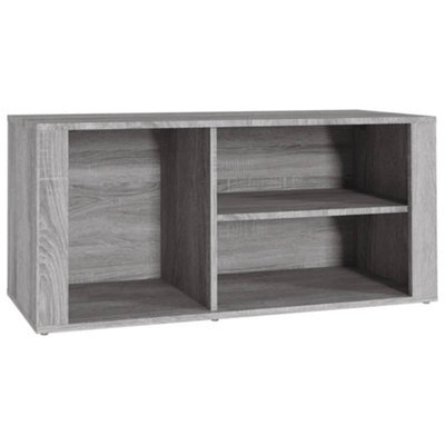 Berkfield Elegant Shoe Cabinet Grey Sonoma 100X35X45 Cm Engineered Wood - image 1