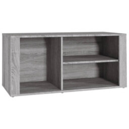 Berkfield Elegant Shoe Cabinet Grey Sonoma 100X35X45 Cm Engineered Wood - thumbnail 1