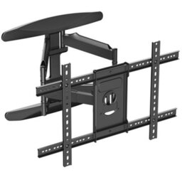 "Vonhaus Tilt & Swivel Wall Mount For 37-82"" Screens, Full Movement Articulating Tv Bracket, 35Kg Capacity, Max Vesa: 600X400mm"